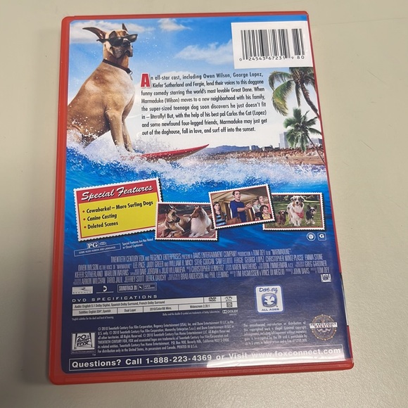 Marmaduke dvd - Picture 2 of 4
